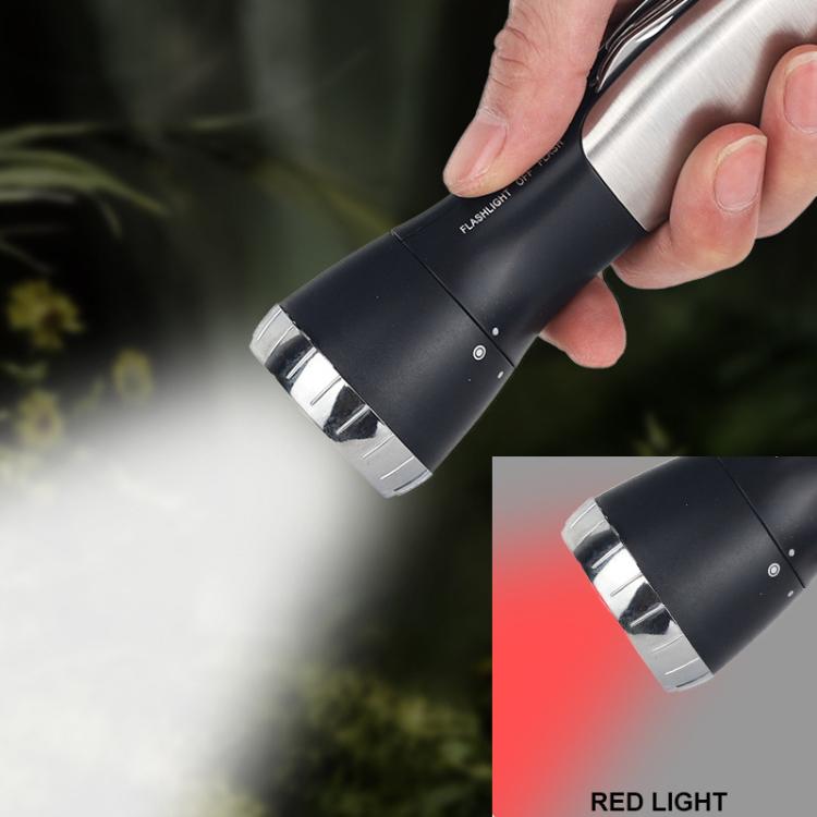 Portable Outdoor Flashlight Emergency Tool Kit - Black