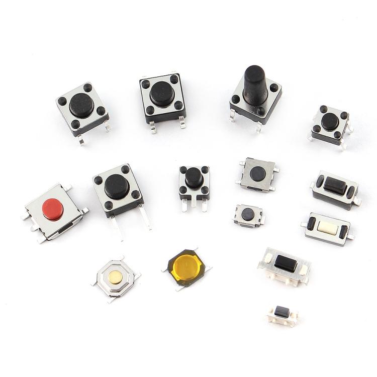 125pcs /Set Car Button Micro Tactile Switch - Bagged