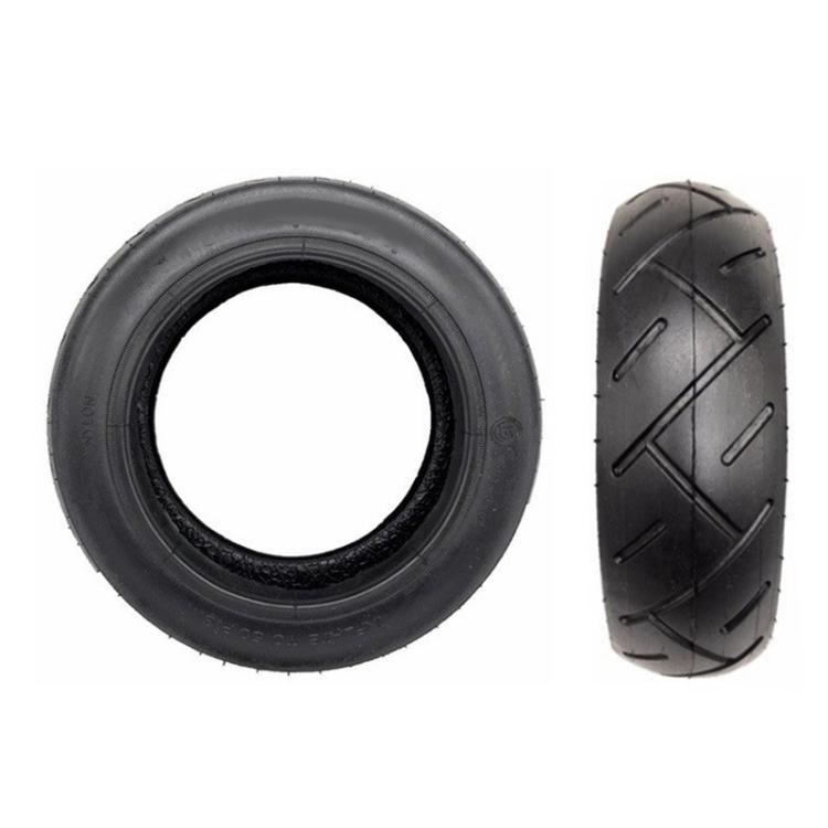 For Kugoo M4 Electric Scooter Anti-Slip Shock-Absorbing Wear-Resistant Rubber Tire 10 x 2.125 Outer Tire