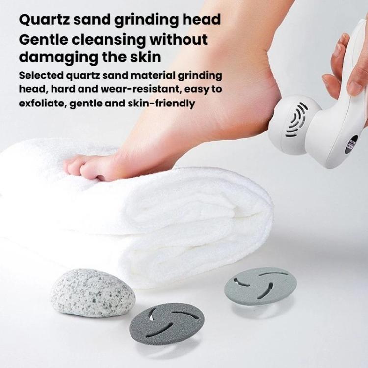 3pcs Electric Foot Grinder Heads Pedicure Machine Accessories For Removing Dead Skin