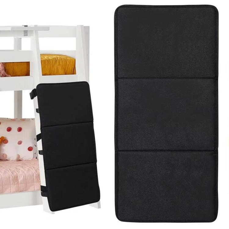Children Bed Ladder Guard Bunk Locking Plate Preventing Children From Climbing Fall Protector - Black