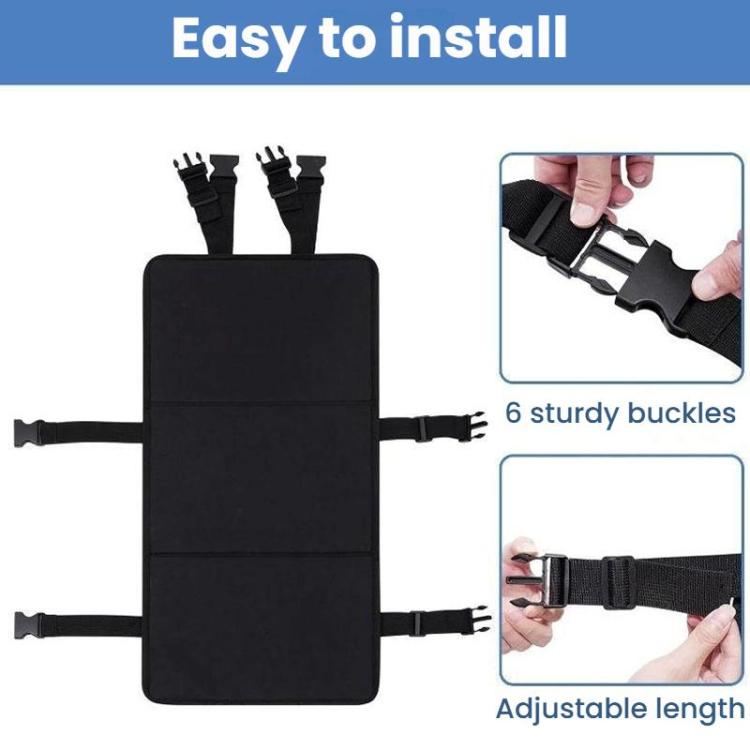 Children Bed Ladder Guard Bunk Locking Plate Preventing Children From Climbing Fall Protector - Black