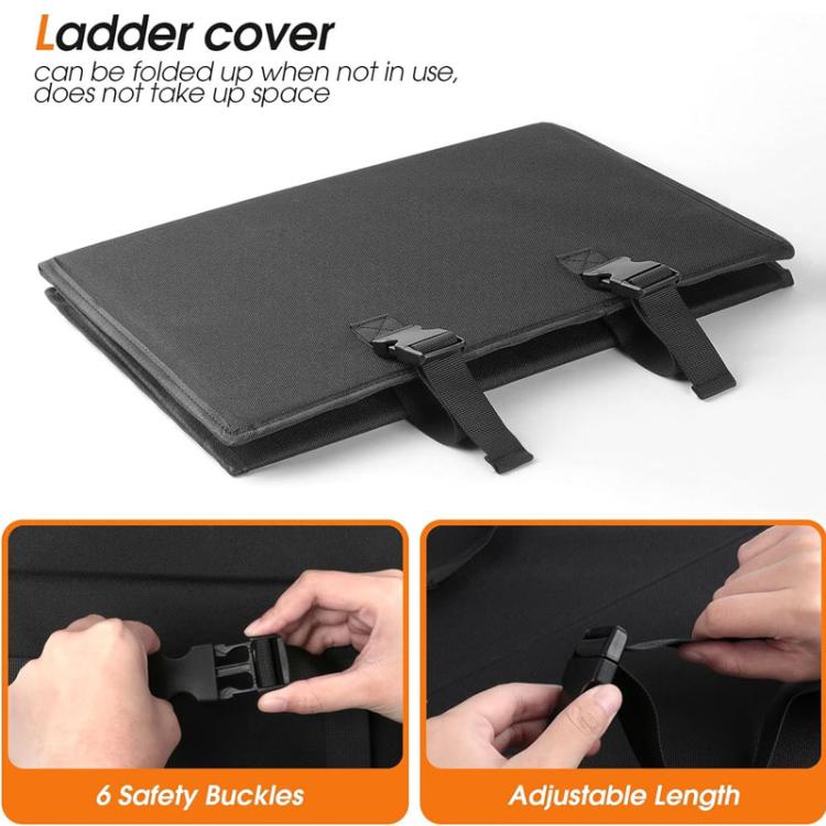 Children Bed Ladder Guard Bunk Locking Plate Preventing Children From Climbing Fall Protector - Black