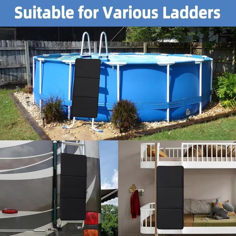 Children Bed Ladder Guard Bunk Locking Plate Preventing Children From Climbing Fall Protector - Black
