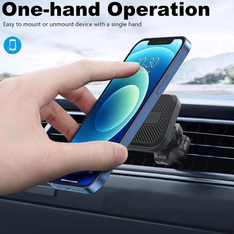 ML-172 Car Air Vent Clip-On Magnetic Phone Mount Universal Phone Navigation Holder