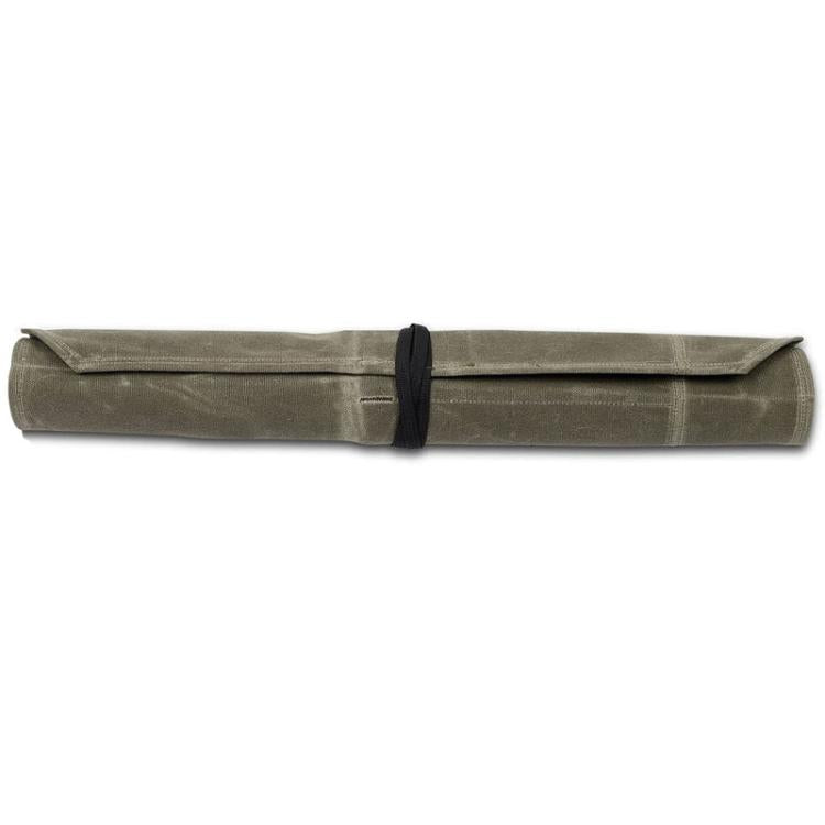 Wet Wax Canvas Knife Organizer Picnic Portable Storage Bag