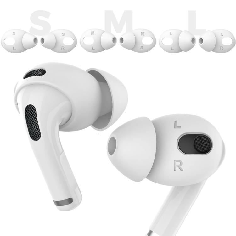 For AirPods 3 AhaStyle PT66-3 3pairs S+M+L Earphone Silicone Acoustic Earplugs