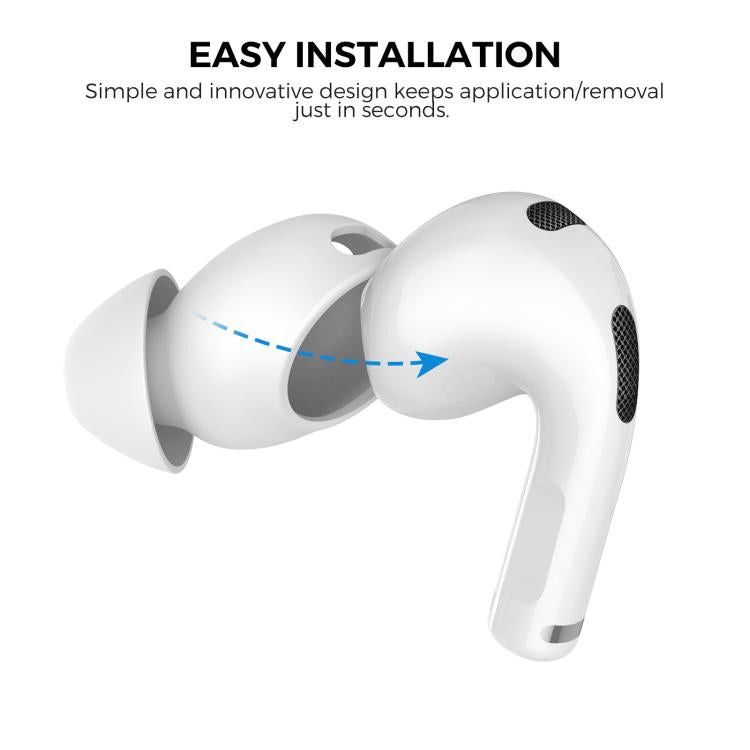 For AirPods 3 AhaStyle PT66-3 3pairs S+M+L Earphone Silicone Acoustic Earplugs