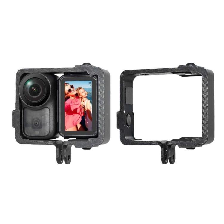 For DJI Osmo Nano Camera Plastic Cage Extended Protective Frame - Black