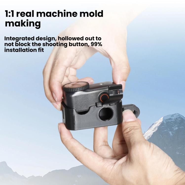 For DJI Osmo Nano Vertical Shooting Protective Frame Extension Bracket - Black