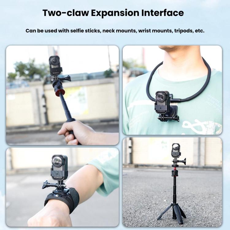 For DJI Osmo Nano Vertical Shooting Protective Frame Extension Bracket - Black