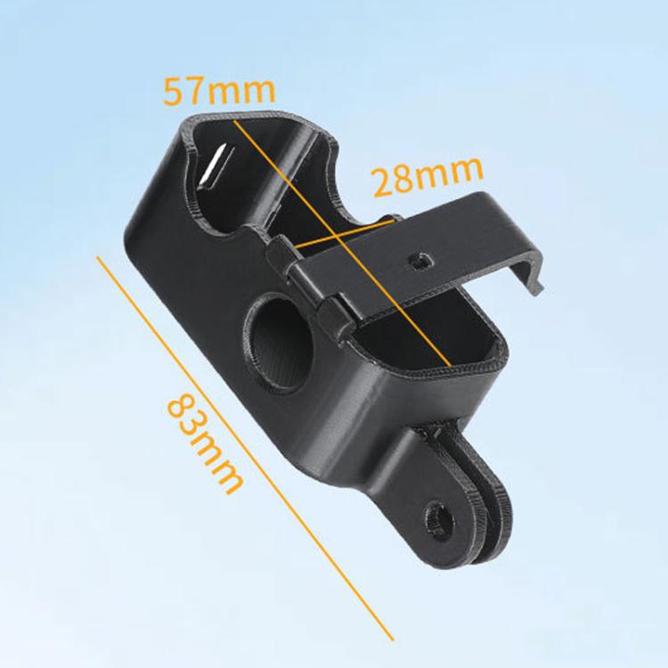 For DJI Osmo Nano Vertical Shooting Protective Frame Extension Bracket - Black