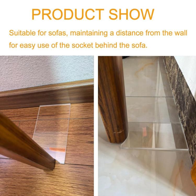 YX198-2 Sofa Mattress Baffle Universal Wall Acrylic Gasket