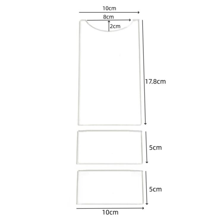 YX198-1 Sofa Mattress Baffle Universal Wall Acrylic Gasket