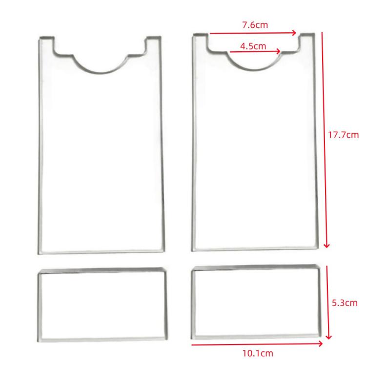 YX197-A 5mm Sofa Mattress Baffle Universal Wall Acrylic Gasket
