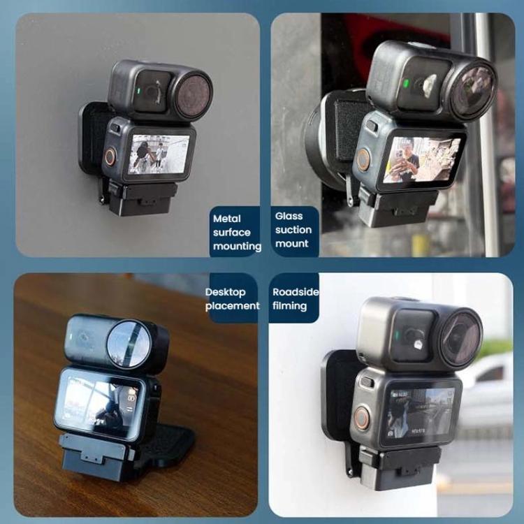 For DJI Osmo Nano Camera & Vision Dock Magnetic Backplate Desktop Stand With Neck Strap