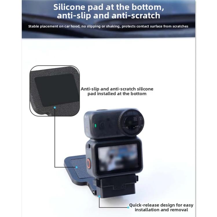 For DJI Osmo Nano Camera & Vision Dock Magnetic Backplate Desktop Stand Standard