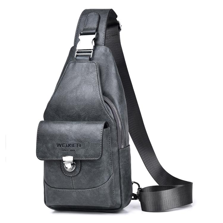WEIXIER X449 Men Crossbody Chest Bag Outdoor Portable Lightweight Chest Pack