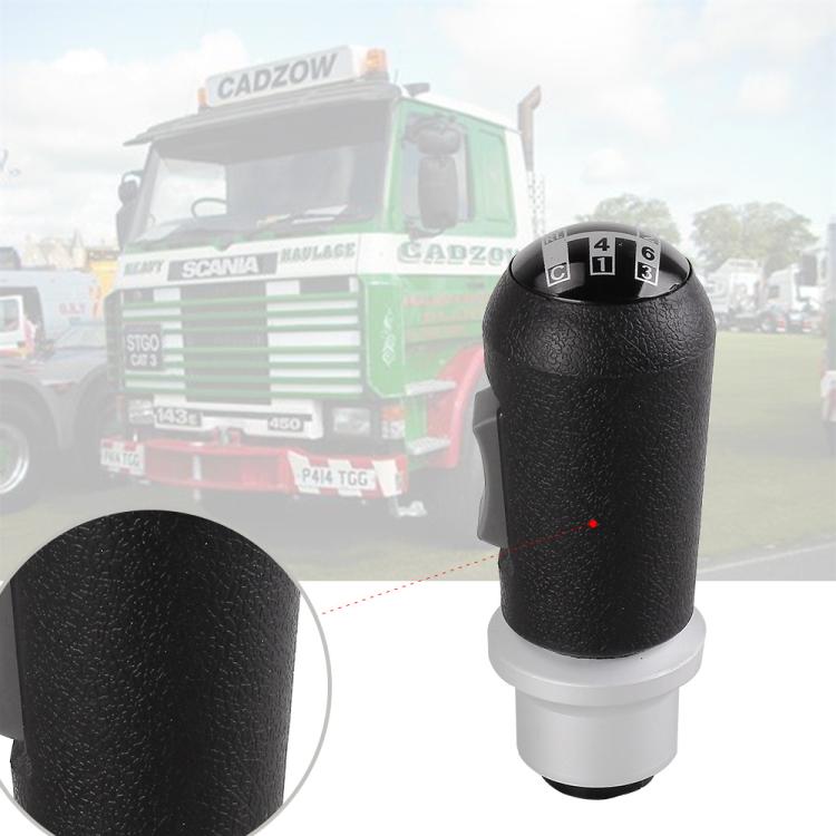 Truck Shifter Knob 1377386 For Scania 3 / 4 Series - Black