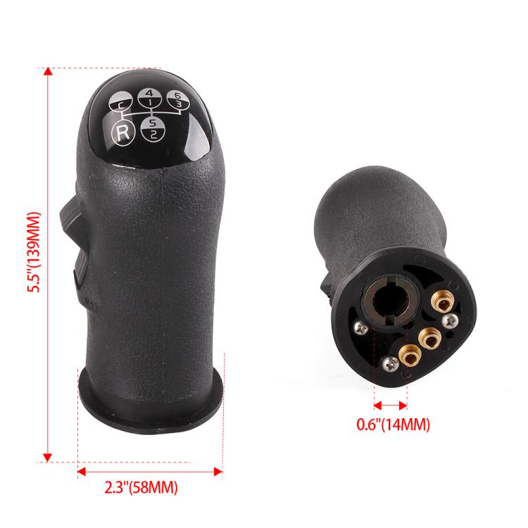 Truck Shift Knob Accessory For Volvo 20488052 - Black