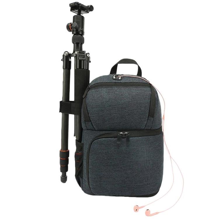 Single-Lens Reflex Camera Crossbody Bag Multi-Functional Waterproof Camera Bag - Blue
