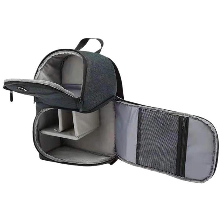 Single-Lens Reflex Camera Crossbody Bag Multi-Functional Waterproof Camera Bag - Blue