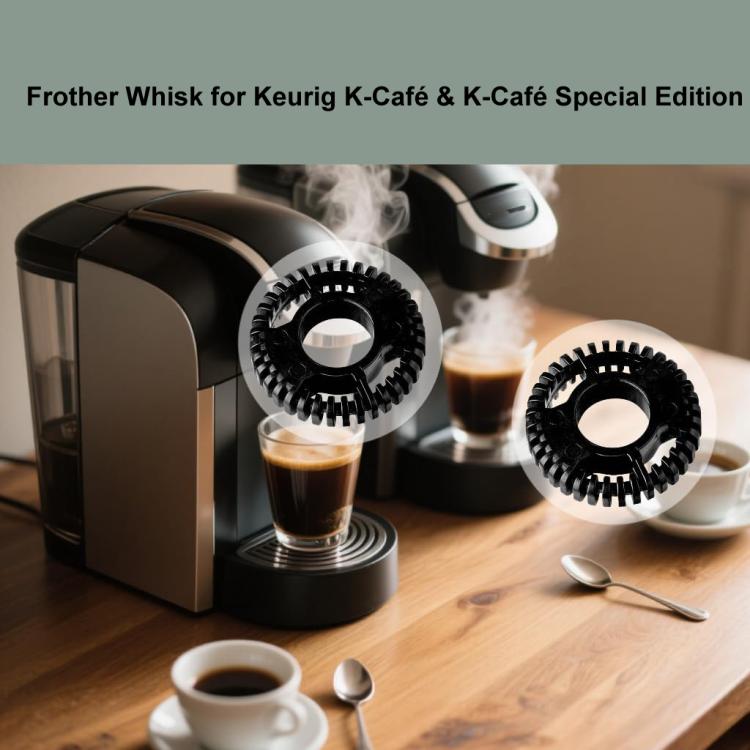 Replacement Frother Whisk for Keurig K-Cafe & K-Cafe Special Edition Milk Frother Accessory - Black