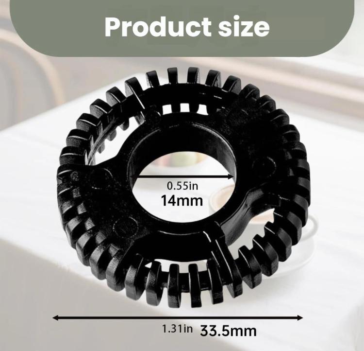 Replacement Frother Whisk for Keurig K-Cafe & K-Cafe Special Edition Milk Frother Accessory - Black