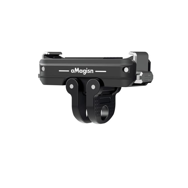 aMagisn TN11 Bidirectional Magnetic Quick Release Mount 2.0 For DJI Nano / Osmo 360 / Action 5 Pro / 4 / 3 - Black