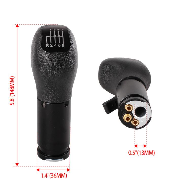 Car Shift Knob 0501215157 for Iveco Trucks - Black
