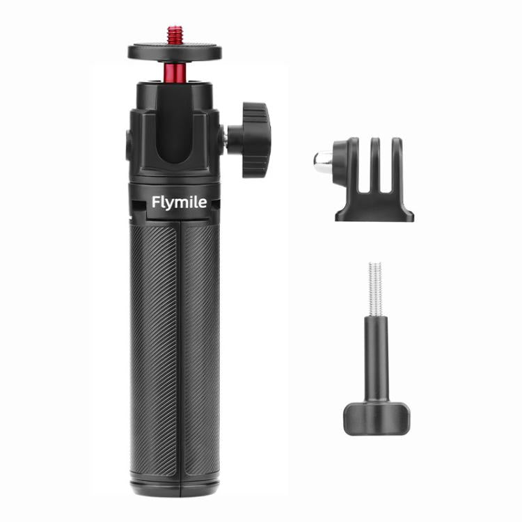 For DJI Osmo Pocket 3 / Action 5 Pro Flymile Extended Selfie Stick Tripod - Black