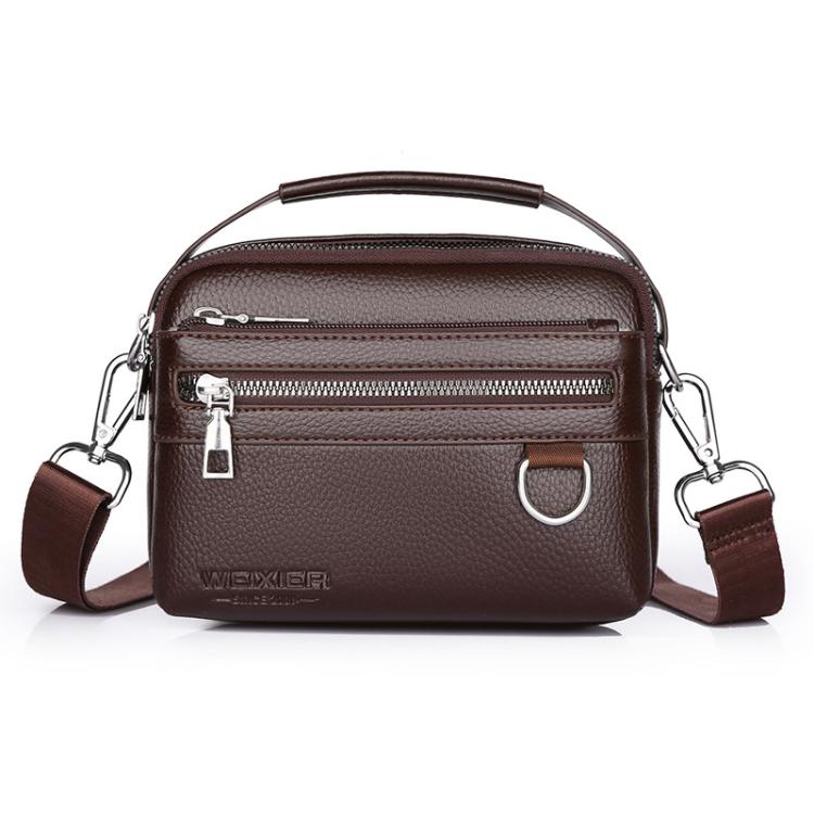 WEIXIER D892 Men Multi-Functional Waterproof Crossbody Bag Wear-Resistant Portable Shoulder Bag