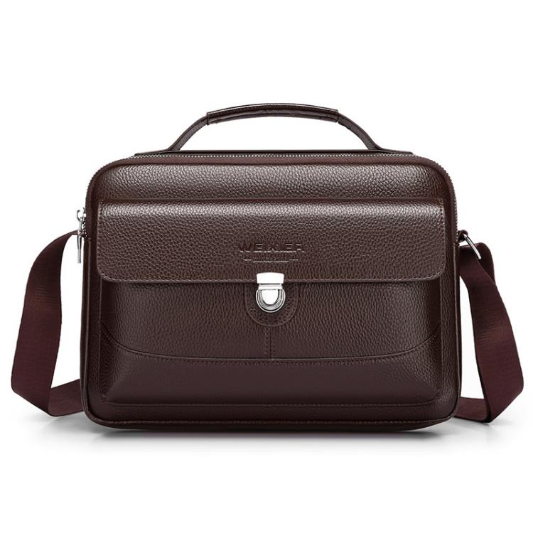 WEIXIER D828 Men Versatile Casual Shoulder Crossbody Bag Large-Capacity Shoulder Bag