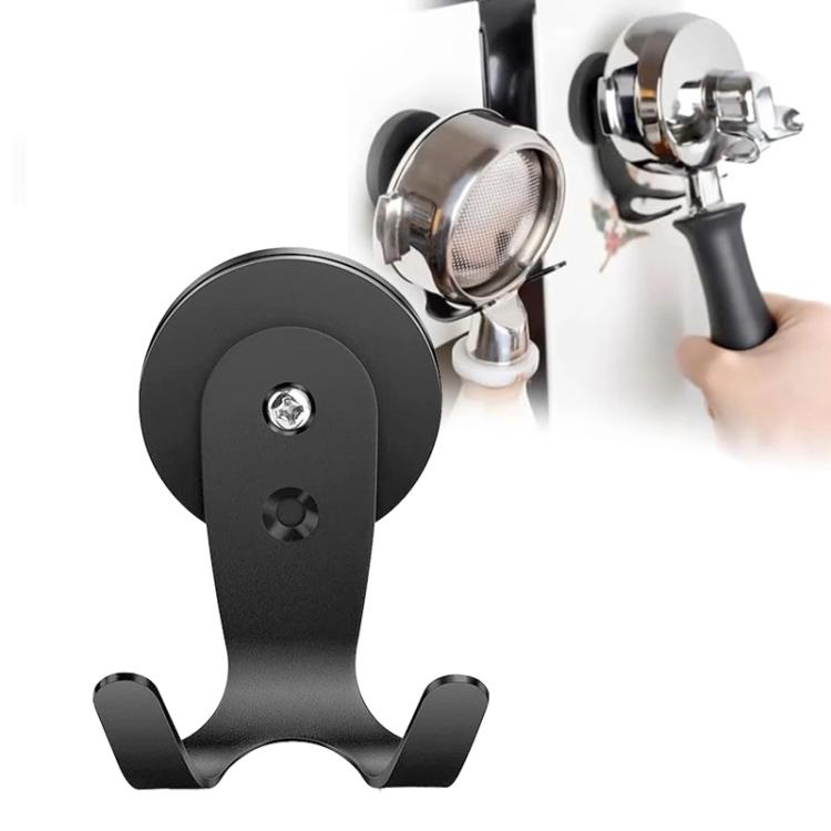 Magnetic Hooks for Ninja ES601 Coffee Machines Coffee Handle Storage Rack - Black