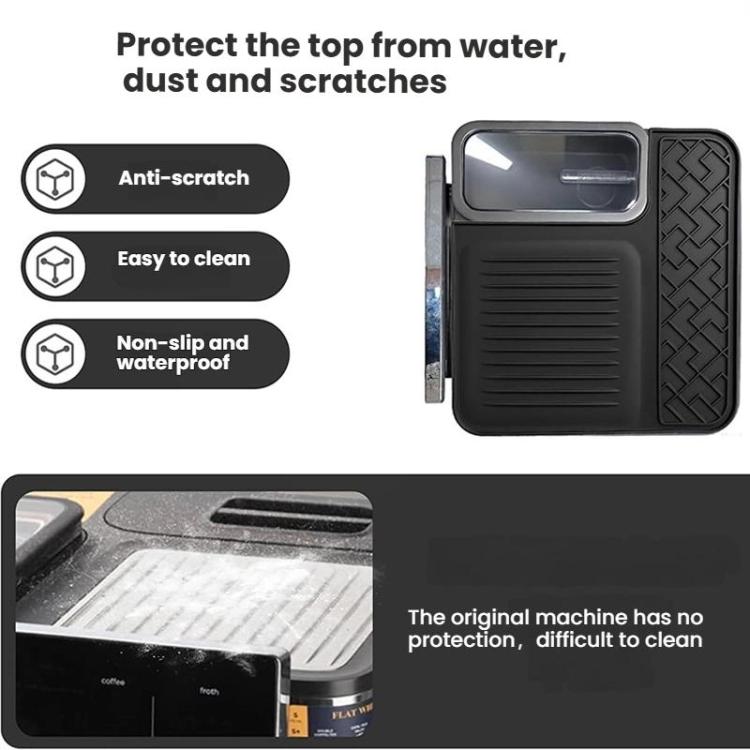 For Ninja Luxe Cafe ES601 Coffee Machine Top Silicone Mat Protection Pad