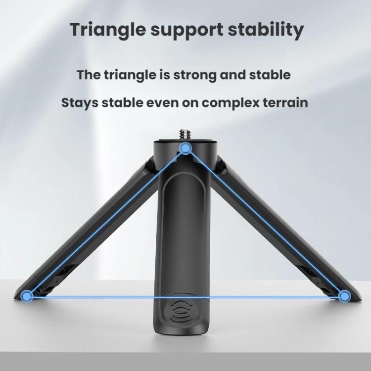 Flymile Action Camera Tripod For DJI Osmo Pocket 3 / Action 4 / Insta360 X5 / GoPro, Style: Tripod Extension with Copper Nut Adapter