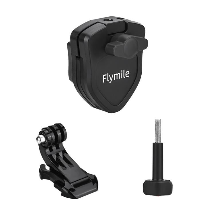 Flymile Motorcycle Windshield Action Camera Mount For DJI Osmo Action 5 Pro / GoPro 13 - ZZ10477
