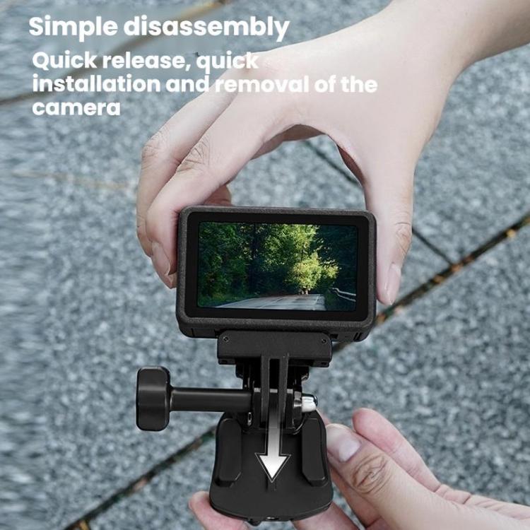 Flymile Motorcycle Windshield Action Camera Mount For DJI Osmo Action 5 Pro / GoPro 13 - ZZ10477