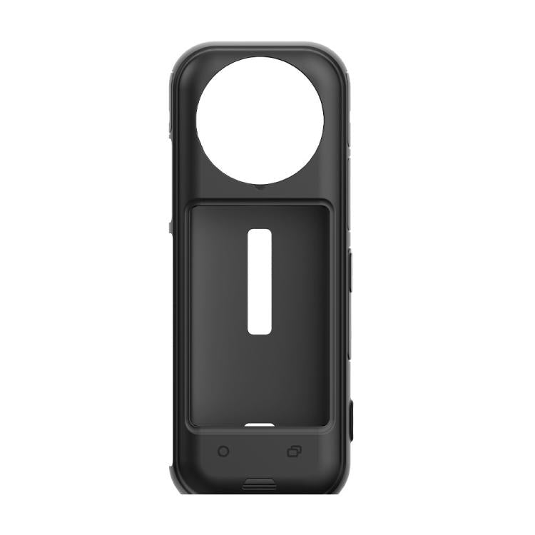 For Insta360 X4 Flymile Dust-proof Silicone Protective Cover - Black