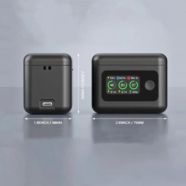 RCSTQ 5 In 1 With Screen Charging Bin Intelligent Charge Manager For DJI Osmo 360 / Action 5 Pro / Action 4 / Action 3, Battery Not Included
