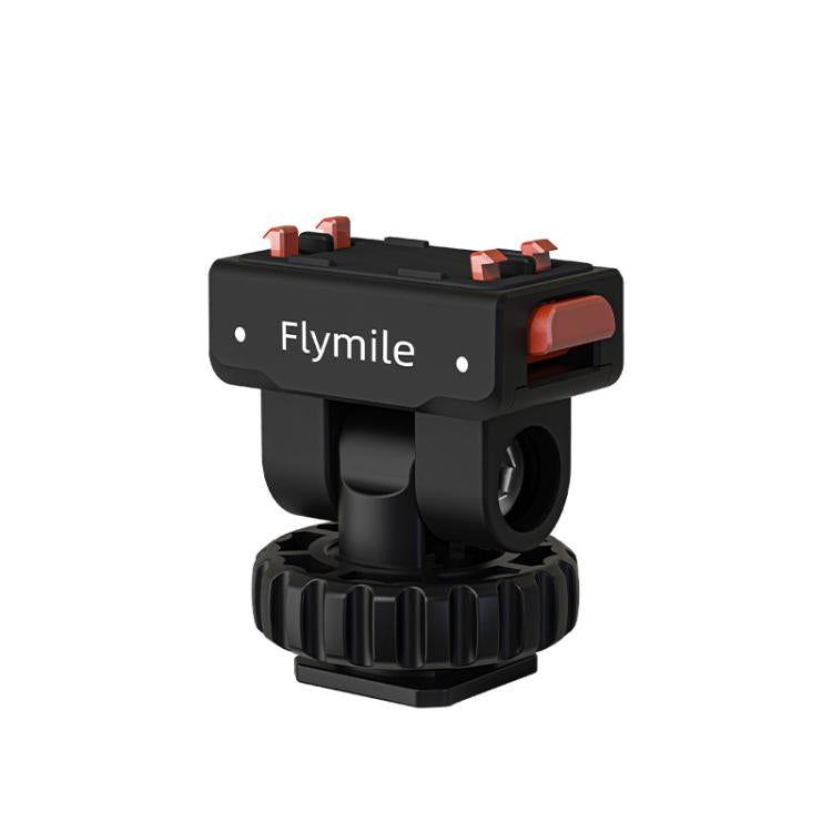 For Insta360 Flymile Quick-Release Cold Shoe Gimbal Magnetic Expansion Bracket - Black