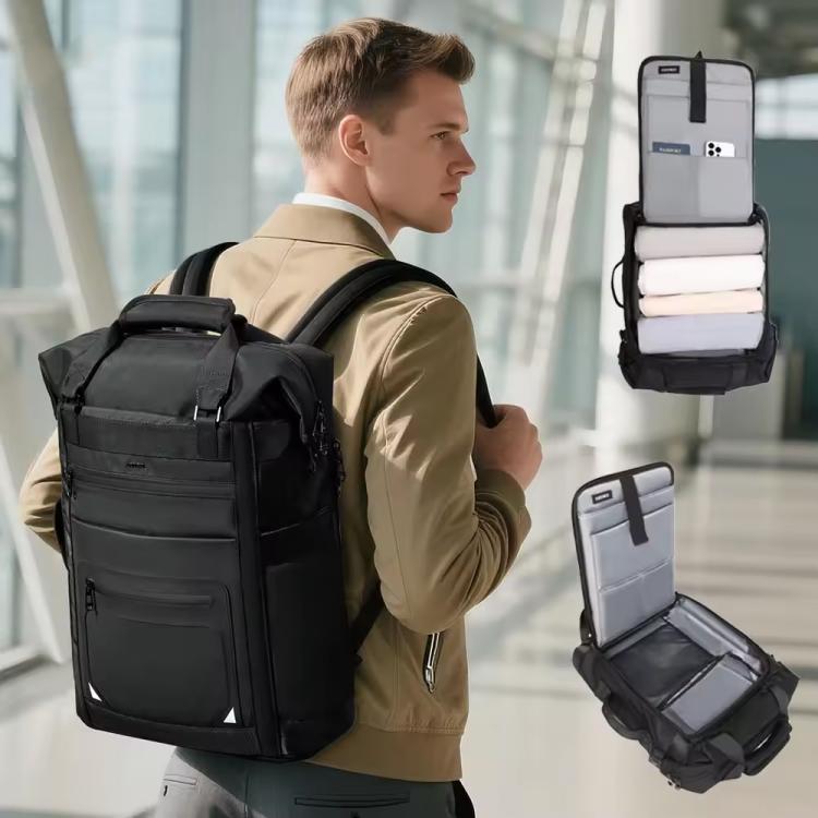 OZUKO 25L Business Laptop Backpack for Men Water-Resistant Large Capacity Computer Bag for Travel & Commuting