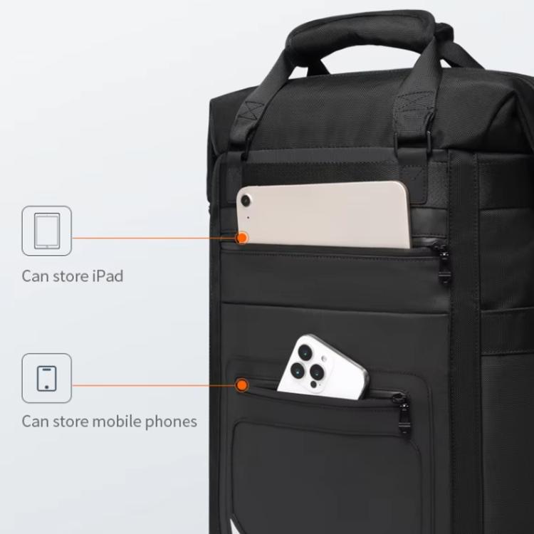 OZUKO 25L Business Laptop Backpack for Men Water-Resistant Large Capacity Computer Bag for Travel & Commuting