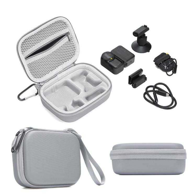 For DJI OSMO Nano RCSTQ Storage Bag Portable Hard Shell Waterproof Protective Case - Gray