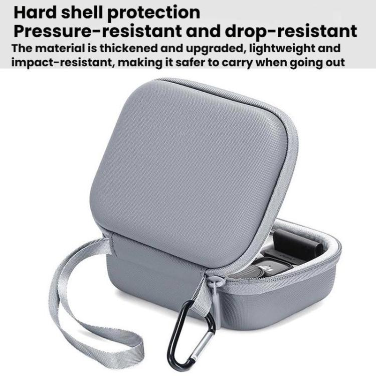 For DJI OSMO Nano RCSTQ Storage Bag Portable Hard Shell Waterproof Protective Case - Gray