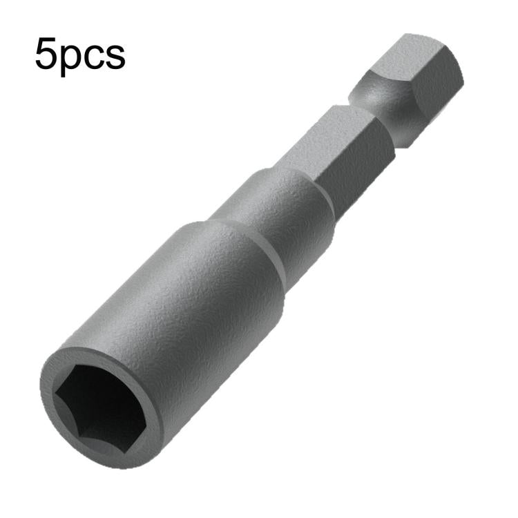 5pcs Multi-Purpose Bit Extension Bar Screwdriver Bit Accessories, Spec: 6.35mm