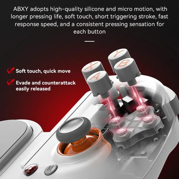 D8+ Wired & Wireless Telescopic Game Controller Foldable USB-C, Hall Sensing Joystick For Switch/Android/IOS/PC