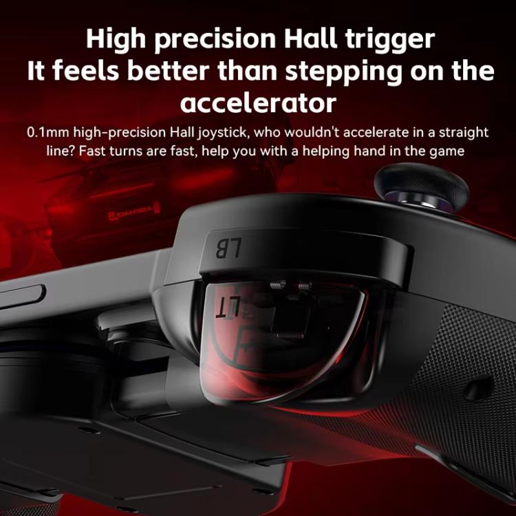 D8+ Wired & Wireless Telescopic Game Controller Foldable USB-C, Hall Sensing Joystick For Switch/Android/IOS/PC