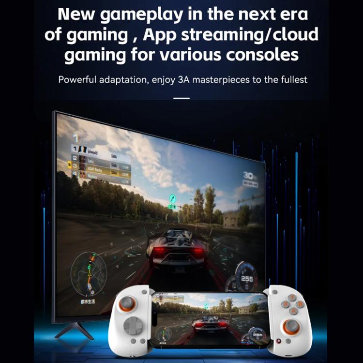D8+ Wired & Wireless Telescopic Game Controller Foldable USB-C, Hall Sensing Joystick For Switch/Android/IOS/PC