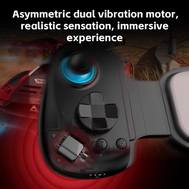 D8+ Wired & Wireless Telescopic Game Controller Foldable USB-C, Hall Sensing Joystick For Switch/Android/IOS/PC